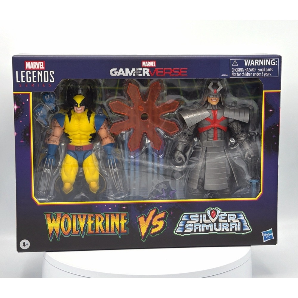 Hasbro Marvel Legends Gamerverse Wolverine vs Silver Samurai New 2-Pack Figures
